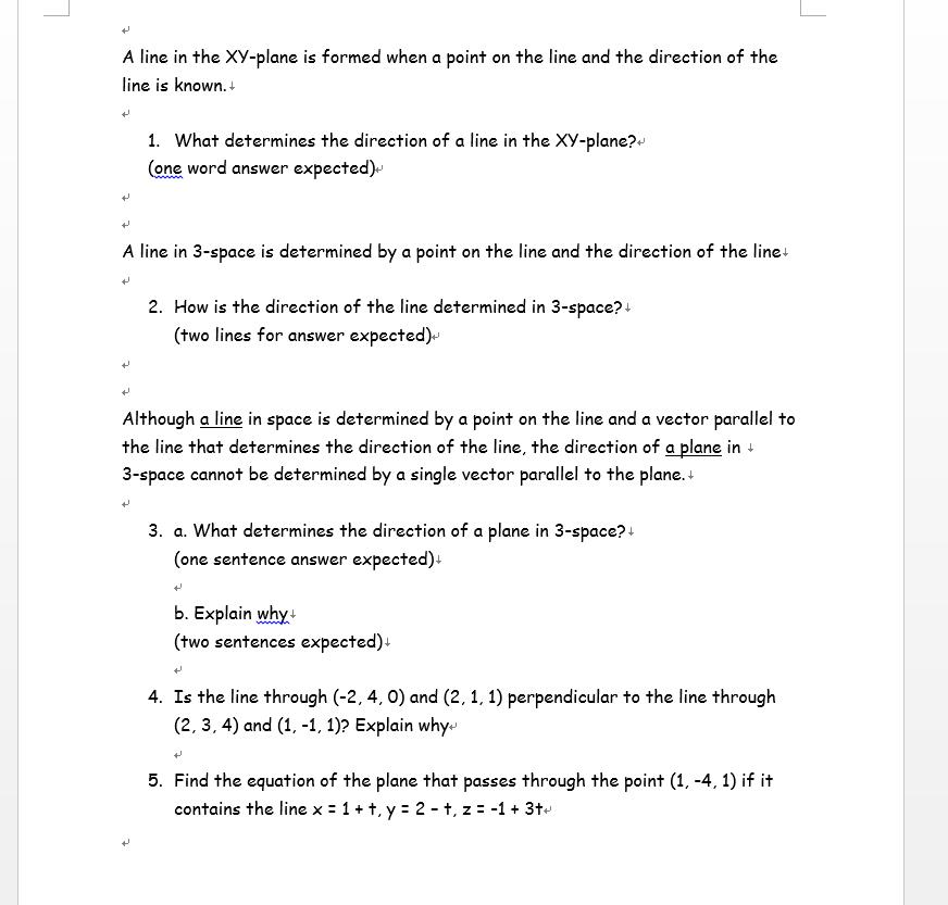 solved-a-line-in-the-xy-plane-is-formed-when-a-point-on-the-chegg