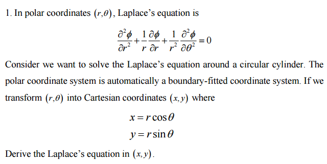 Harmonic Functions Laplace Equation In Polar Coordinates, 60% OFF