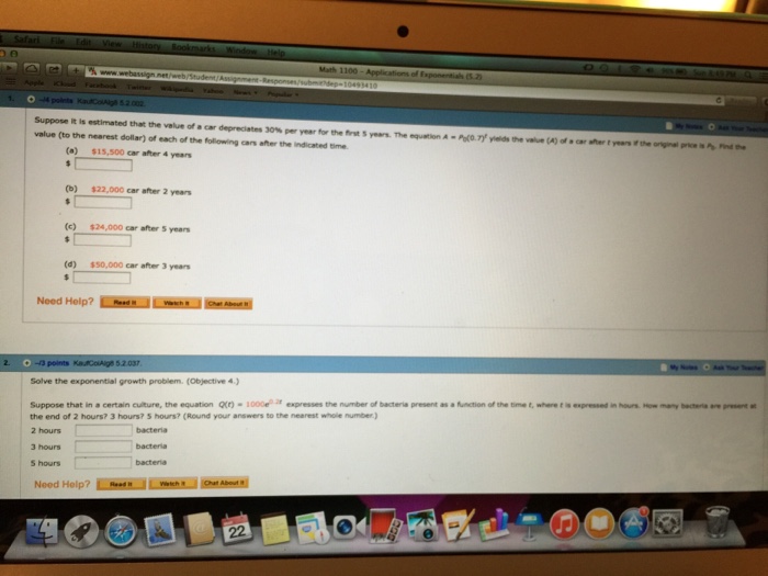 Solved Can I get help with 1 and 2 | Chegg.com