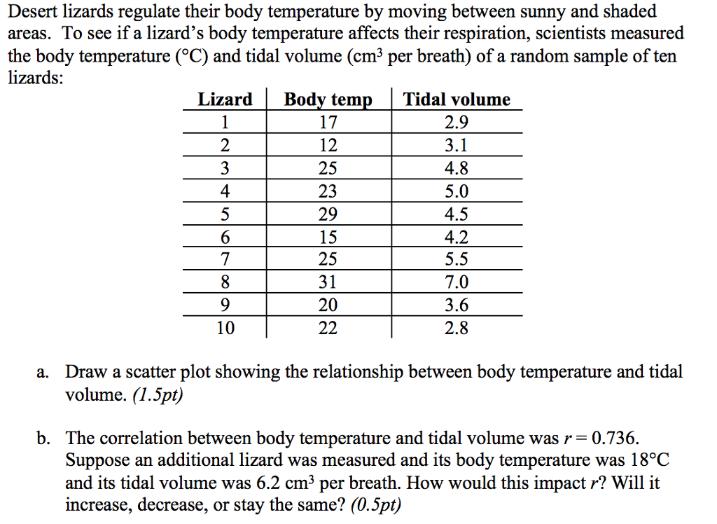 Illustration of Lizard Basking Spot Temperature Regulation