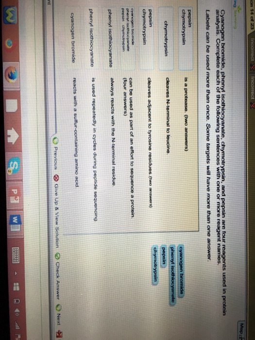 Solved Cyanogen bromide. phenyl isothiocyanide,