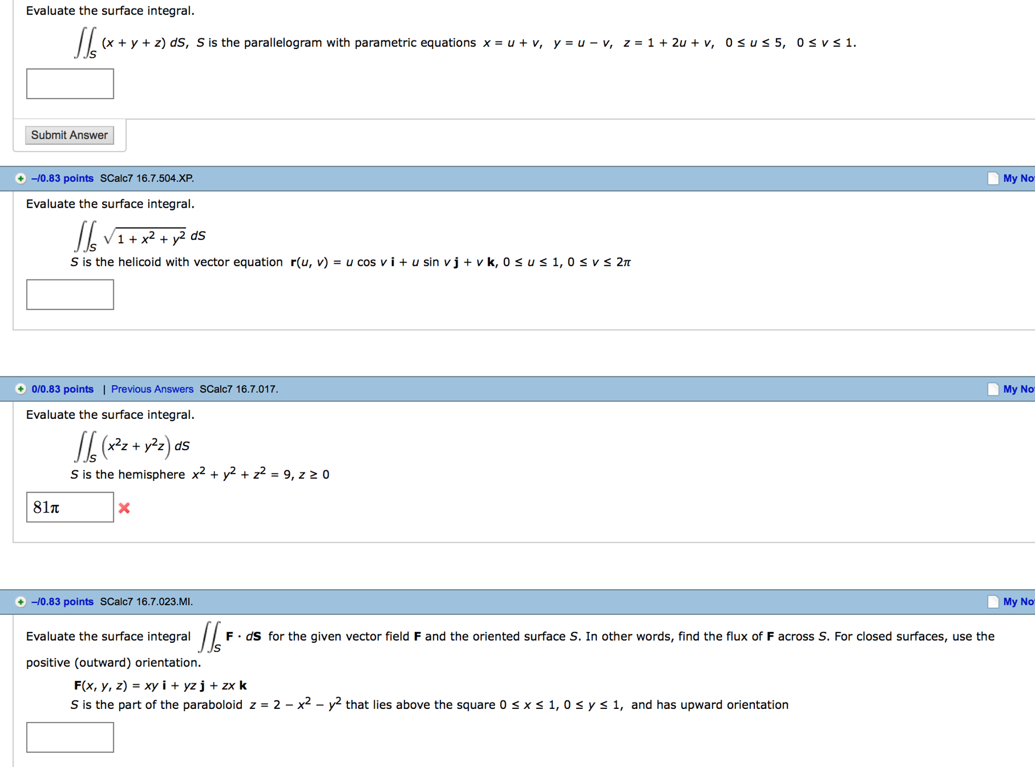 solved-evaluate-the-surface-integral-integral-integral-s-chegg