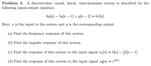 Solved following input-output equation Here, r is the input | Chegg.com