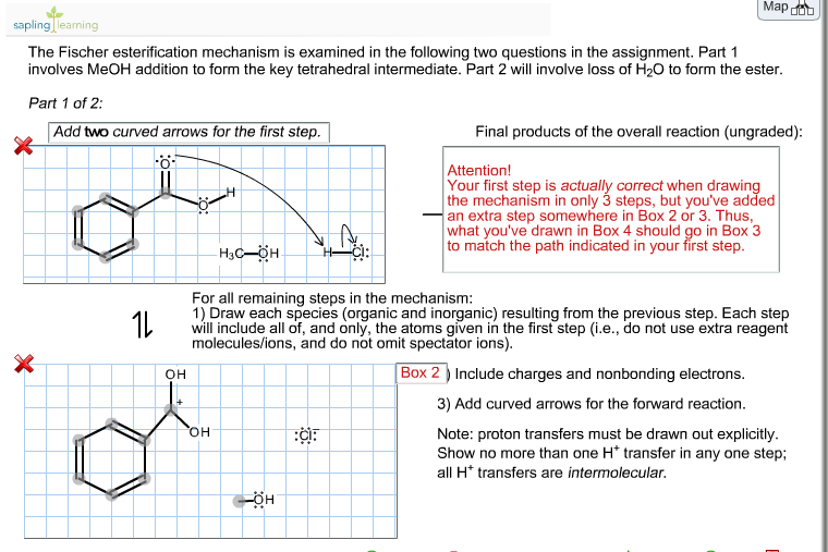 Solved The Fischer esterification mechanism is examined in | Chegg.com
