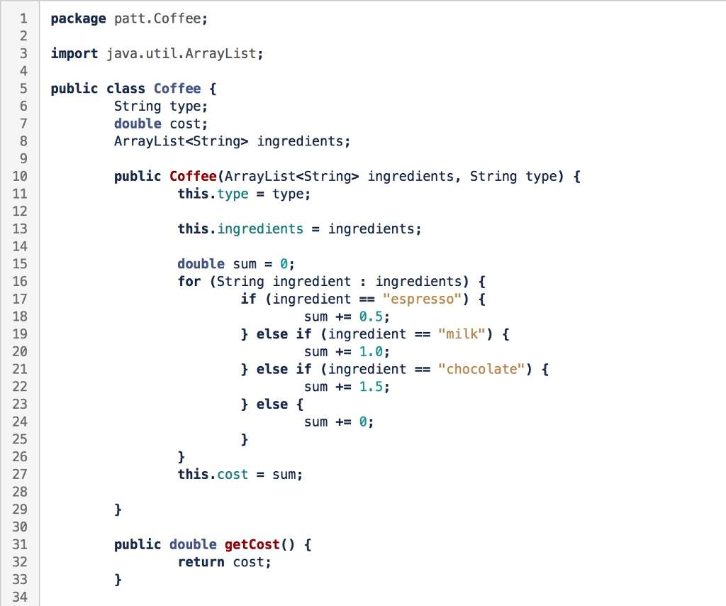 Solved Requirements Susan owns a café and hired a programmer | Chegg.com