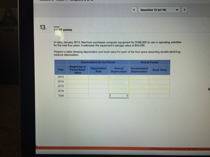 Solved In Early January 2013 , New Tech Purchases Compute...