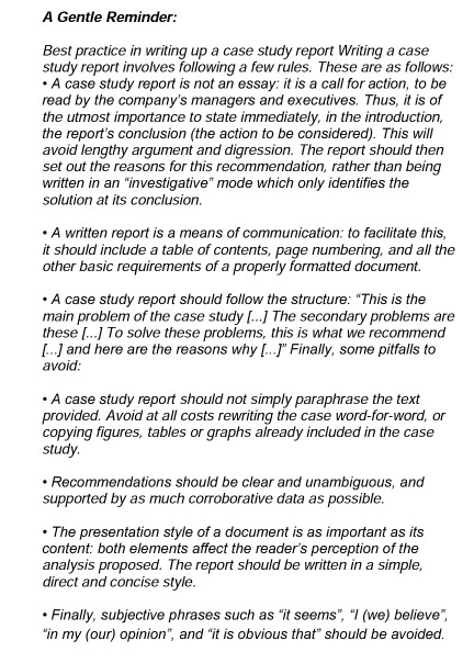 Solved WHAT IS CASE STUDY ANALYSIS? A case study presents an | Chegg.com
