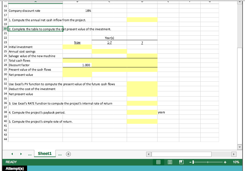 How To Calculate Payback Period In Excel