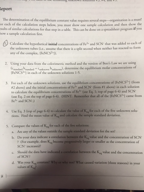 Equilibrium Ii Determination Of An Equilibrium Chegg Equilibrium Ii Determination Of An Equilibrium Chegg