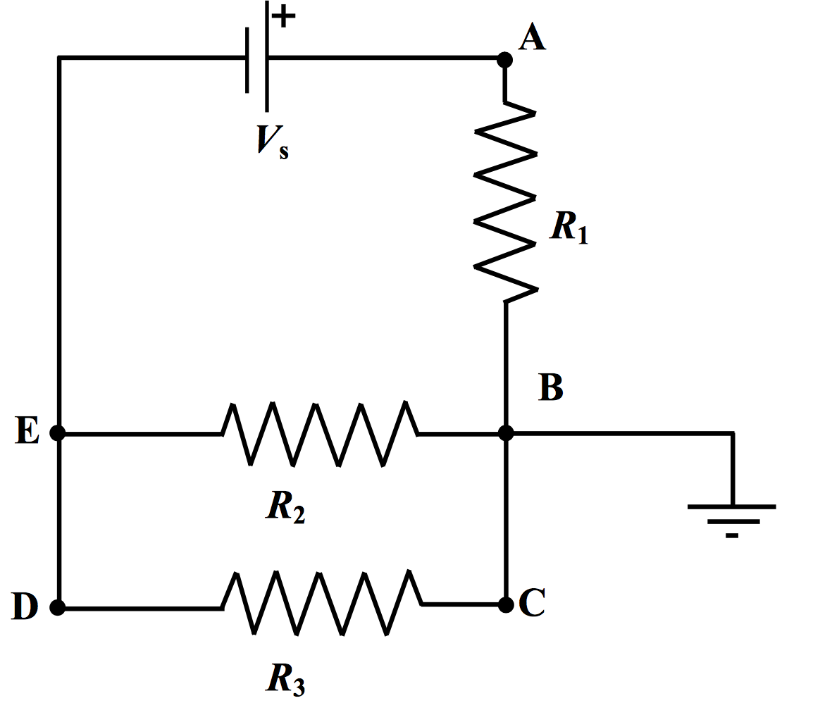 Solved Draw arrows beside the resistors R1 , R2 and R3 to | Chegg.com