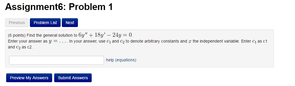 solved-find-the-general-solution-to-6y-18y-24y-0-chegg