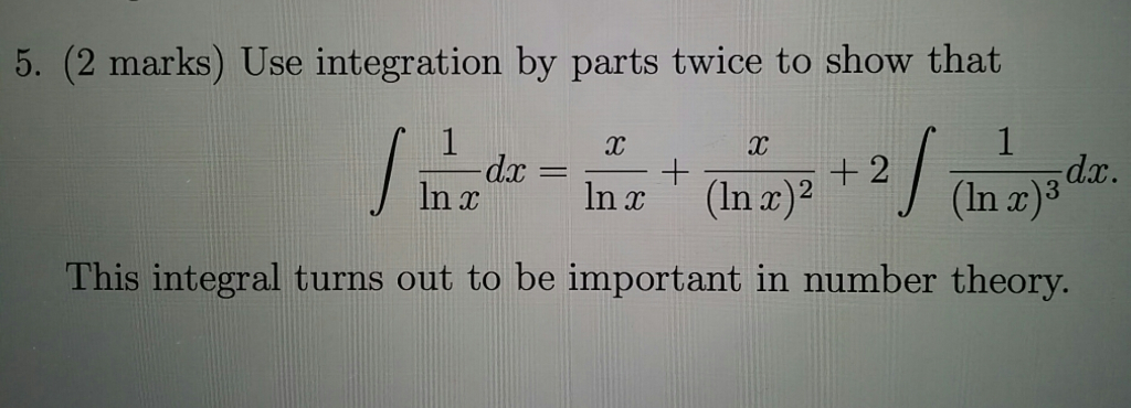 integral de 1 x ln x 2