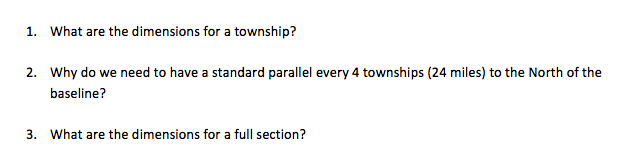 how do i find township range and section