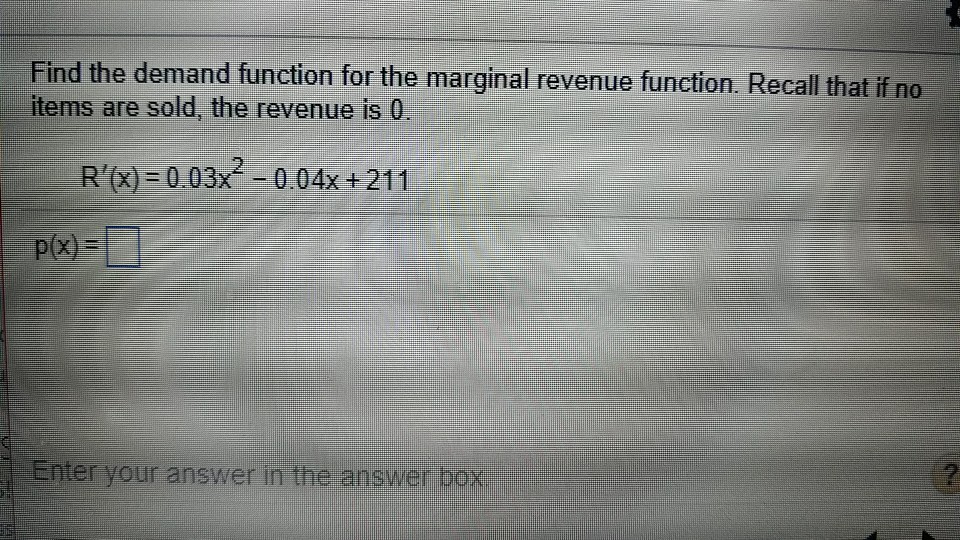 Solved Find The Cost Function If The Marginal Cost Functions Chegg Com