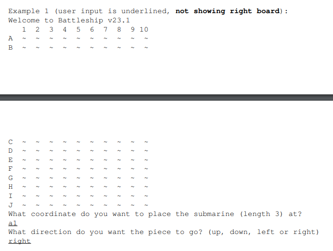 (C++) Battleship problem. Write a code by only C++ | Chegg.com