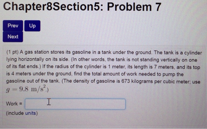 Solved Chapter8Section5 Problem 7 Prev Up Next 1 Pt A Gas Chegg
