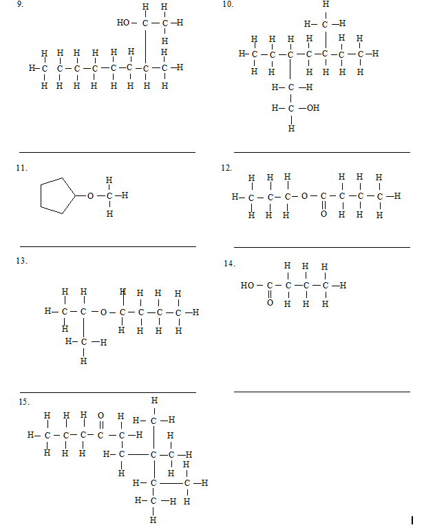 Solved Give the IUPAC name for each of the following H H O | Chegg.com