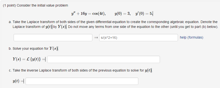 Solved Consider the initial value problem y