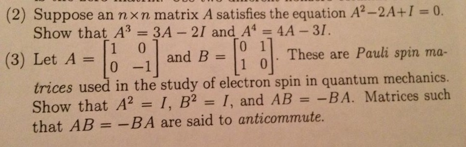 Solved Please help me show these 2 problems. Show your work | Chegg.com