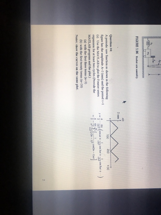 Solved Mechanical Vibrations Matlab problem please help and