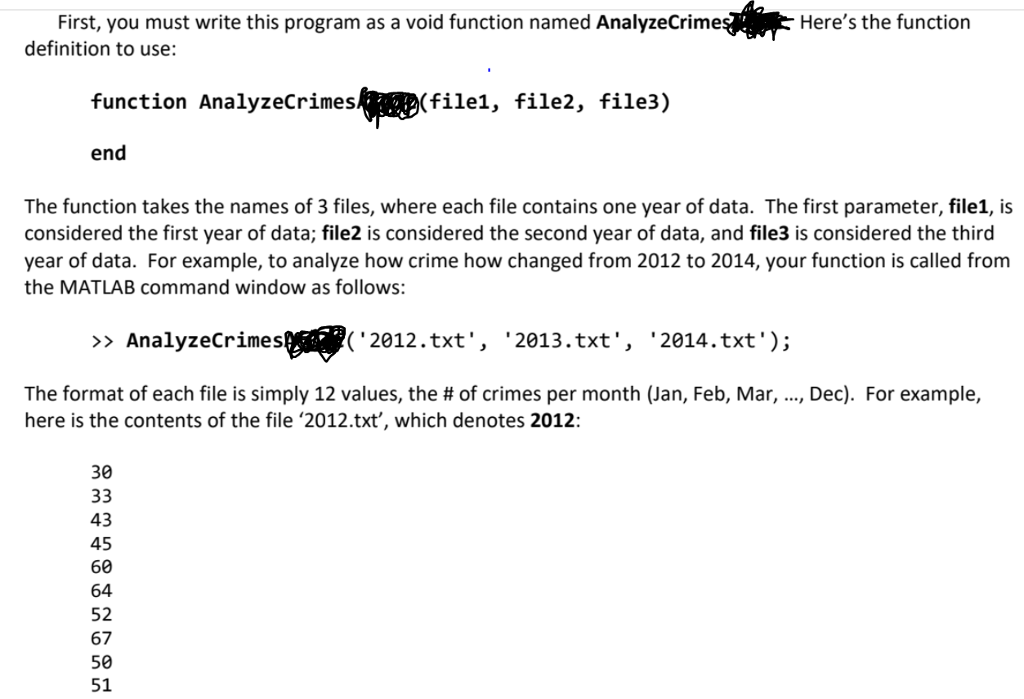 First, you must write this program as a void function | Chegg.com