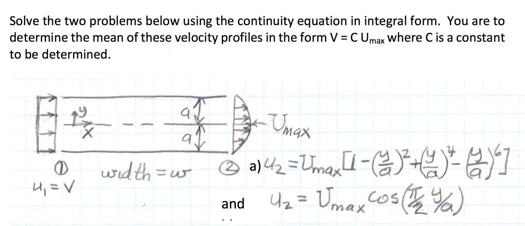 Solved Solve the two problems below using the continuity | Chegg.com