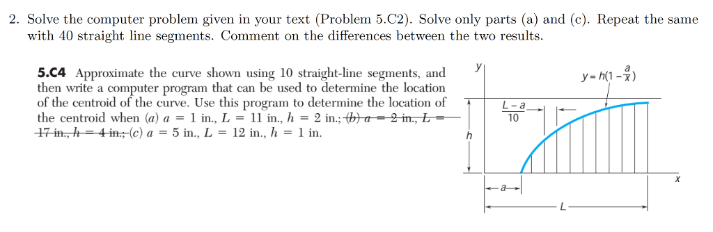 Solved Solve the computer problem given in your text | Chegg.com