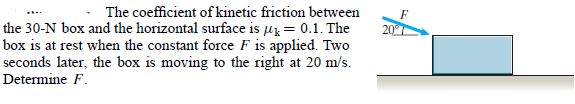 Solved The coefficient of kinetic friction between the | Chegg.com