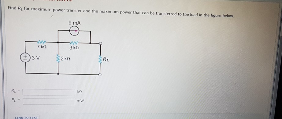 Solved Find Ru for maximum power transfer and the maximum | Chegg.com