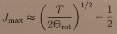 Solved Show that the value of J corresponding to the | Chegg.com