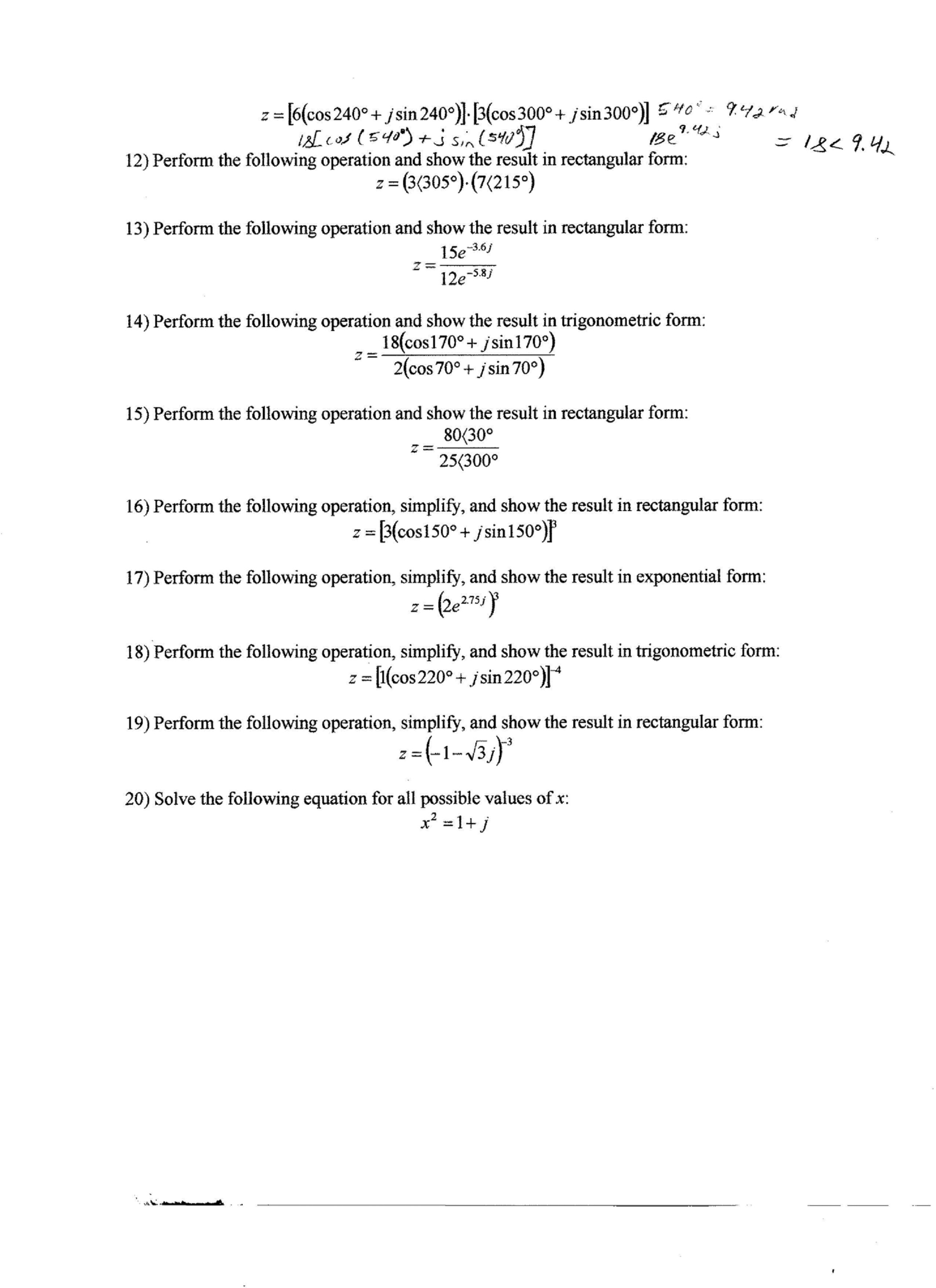 Solved Please show all work so I can learn this. Thank you | Chegg.com