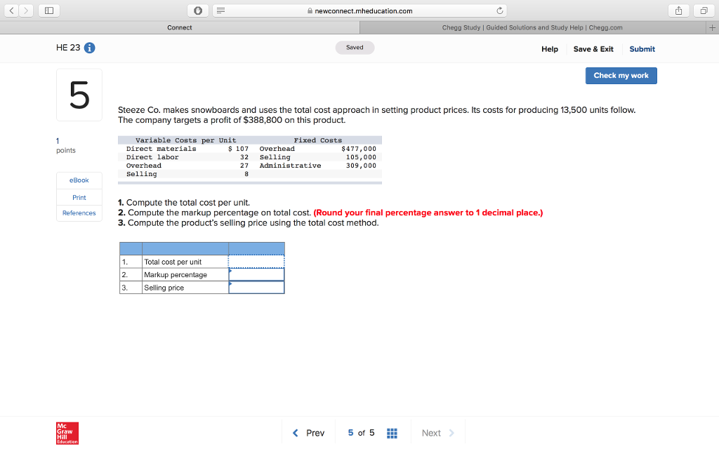 chegg homework help cost