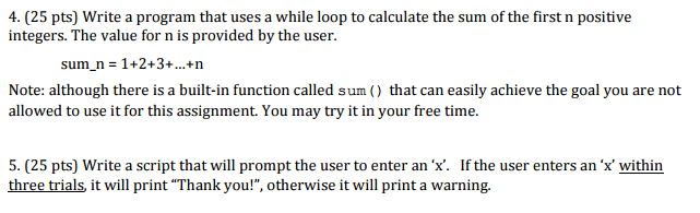 Solved Write a program that uses a while loop to calculate | Chegg.com