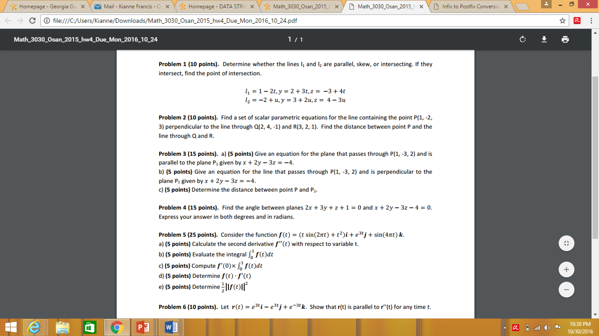 Solved Determine whether the lines l_1 and l_2 are parallel, | Chegg.com