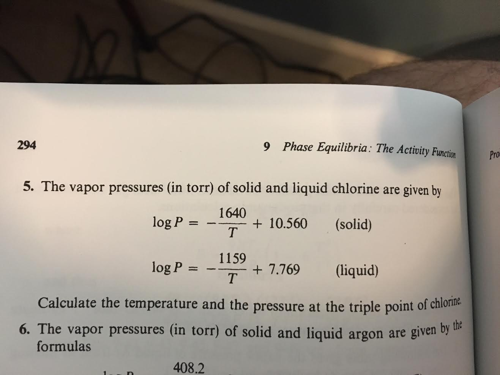 solved-the-vapor-pressures-in-torr-of-solid-and-liquid-chegg