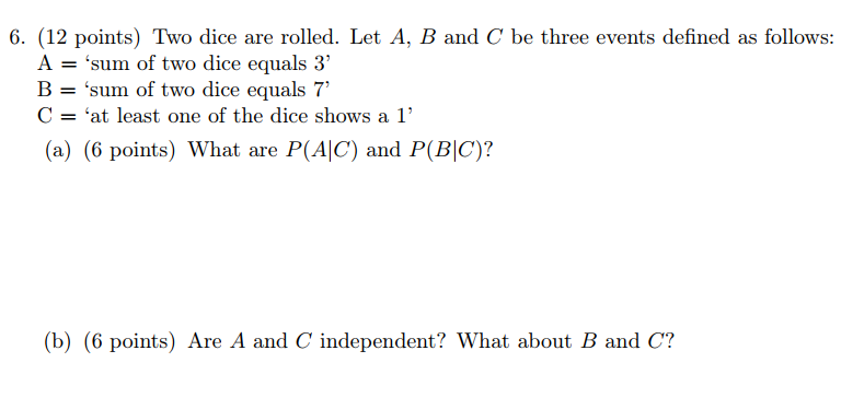 Solved This is from an old test that our teacher gave out | Chegg.com