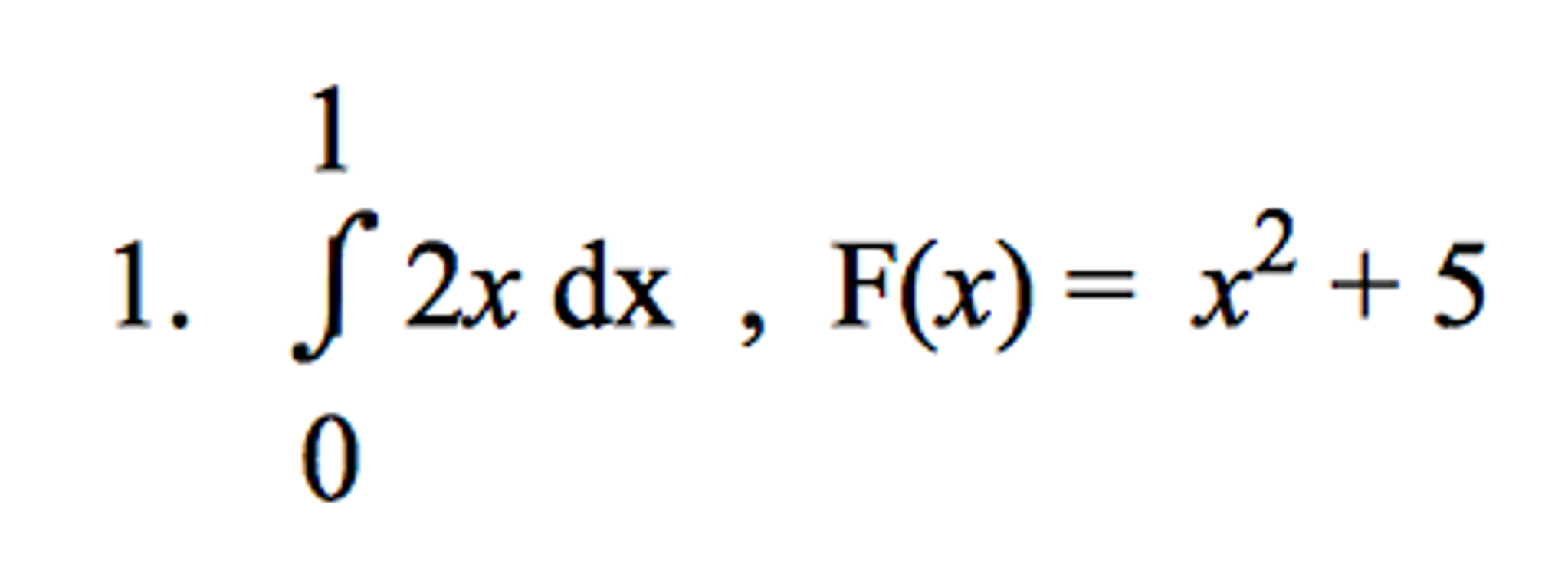 Solved In problems 1-5, verify that FCx) is an | Chegg.com