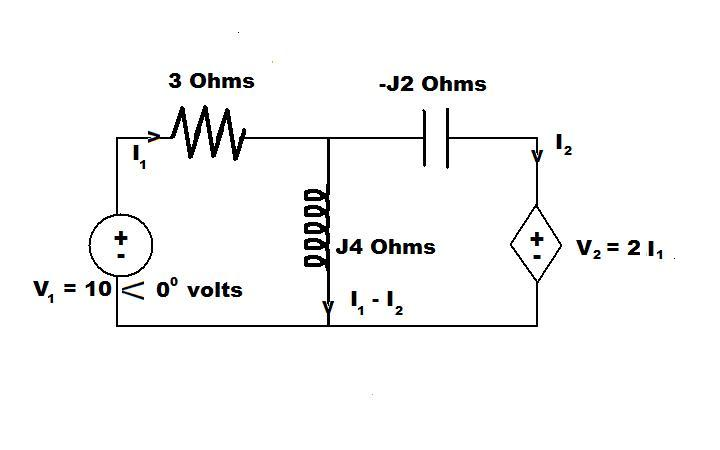 Solved In the circuit below, calculate the complex power (S) | Chegg.com