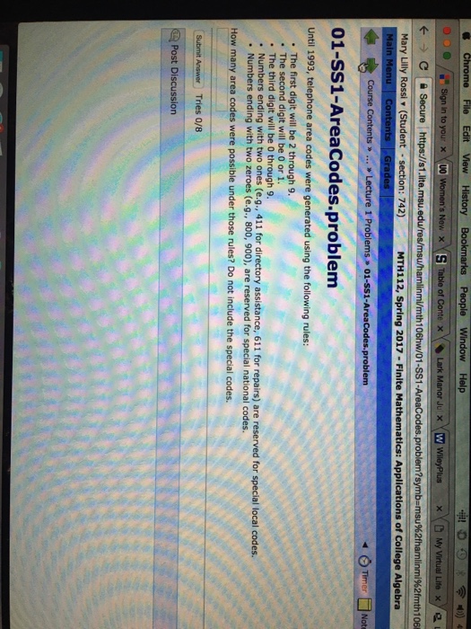 solved-until-1993-telephone-area-codes-were-generated-using-chegg