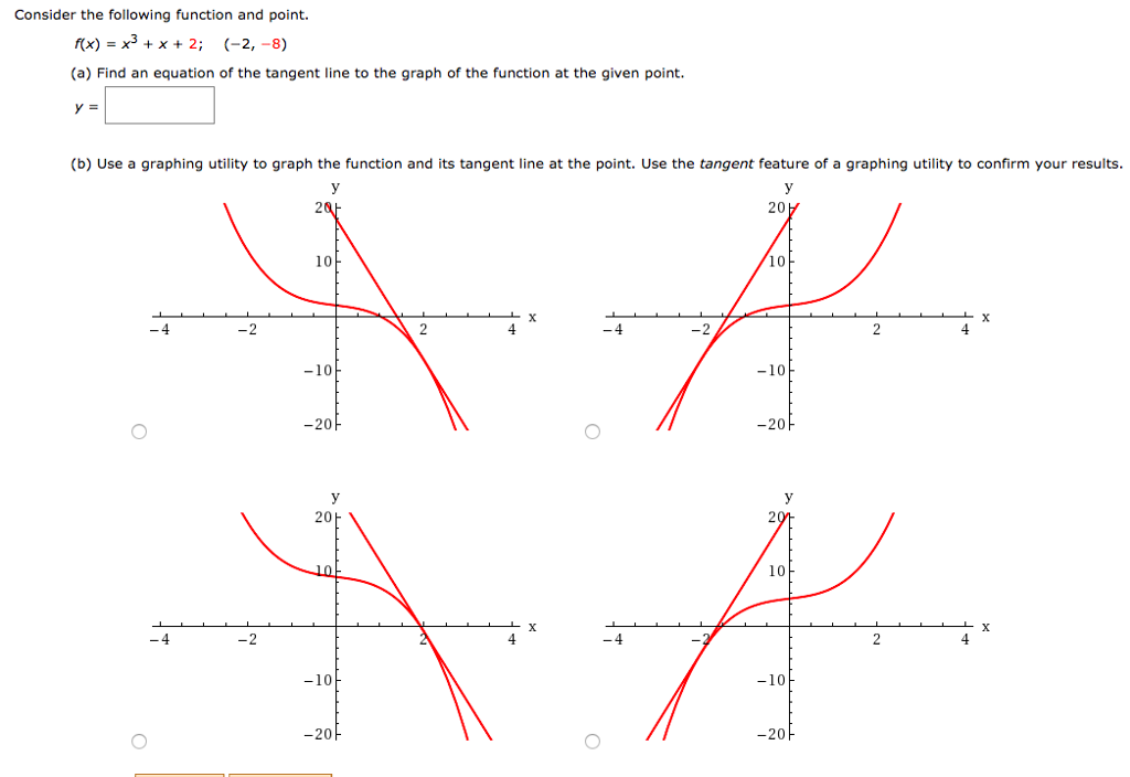 Solved Consider the following function and point. /(x) = x3 | Chegg.com