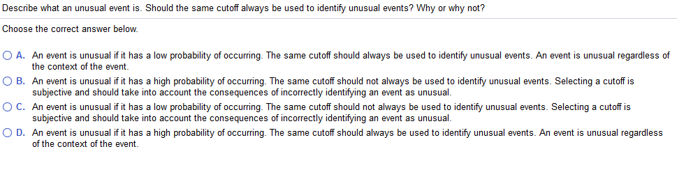 solved-describe-what-an-unusual-event-is-should-the-same-chegg