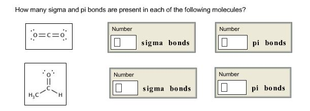 sigma and pi bonds examples