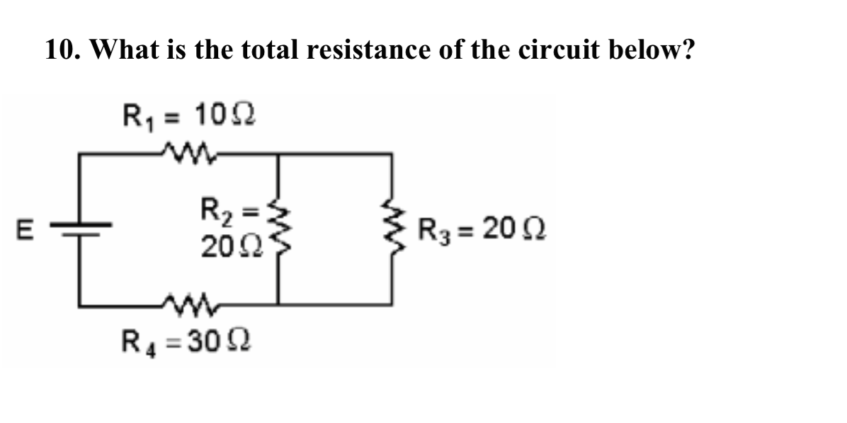 How To Calculate Total Circuit Resistance