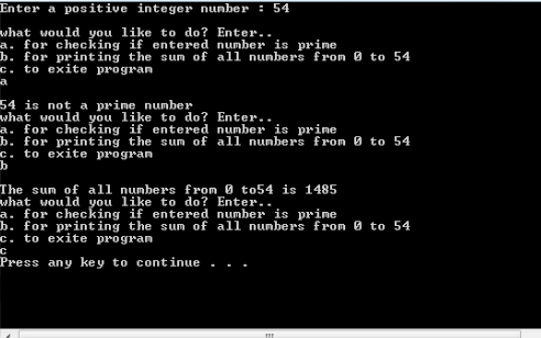 Solved Enter a positive integer number : 54 what would you | Chegg.com