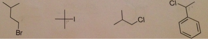 Solved Label each alkyl halide as a methyl halide, primary, | Chegg.com