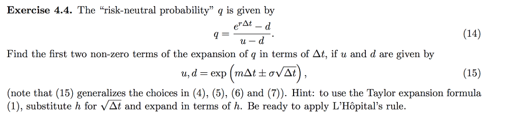 risk probability formula