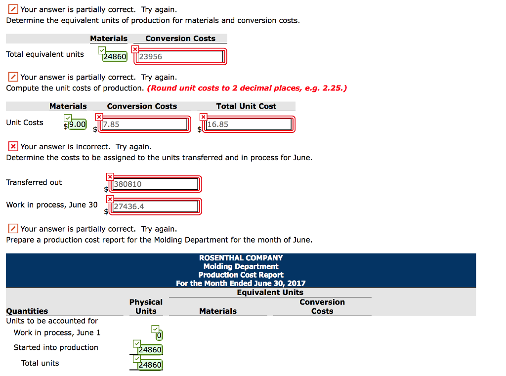 Solved Rosenthal Company manufactures bowling balls through