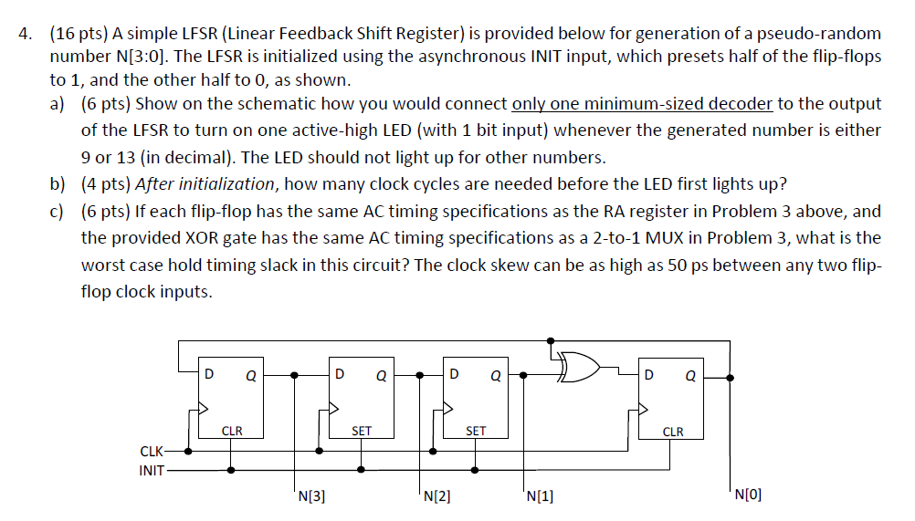 linear feedback shift register pdf