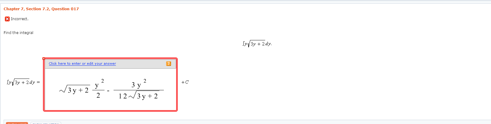 solved-find-the-integral-integrate-root-3y-2dy-root-3y-2-chegg