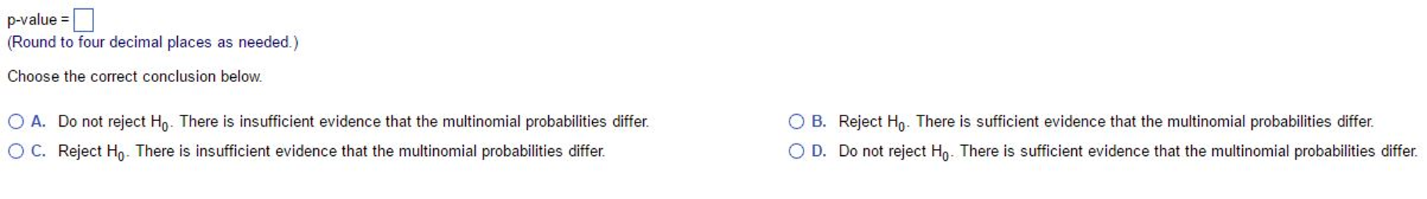 Solved A multinomial experiment with k = 4 cells and n = 400 | Chegg.com